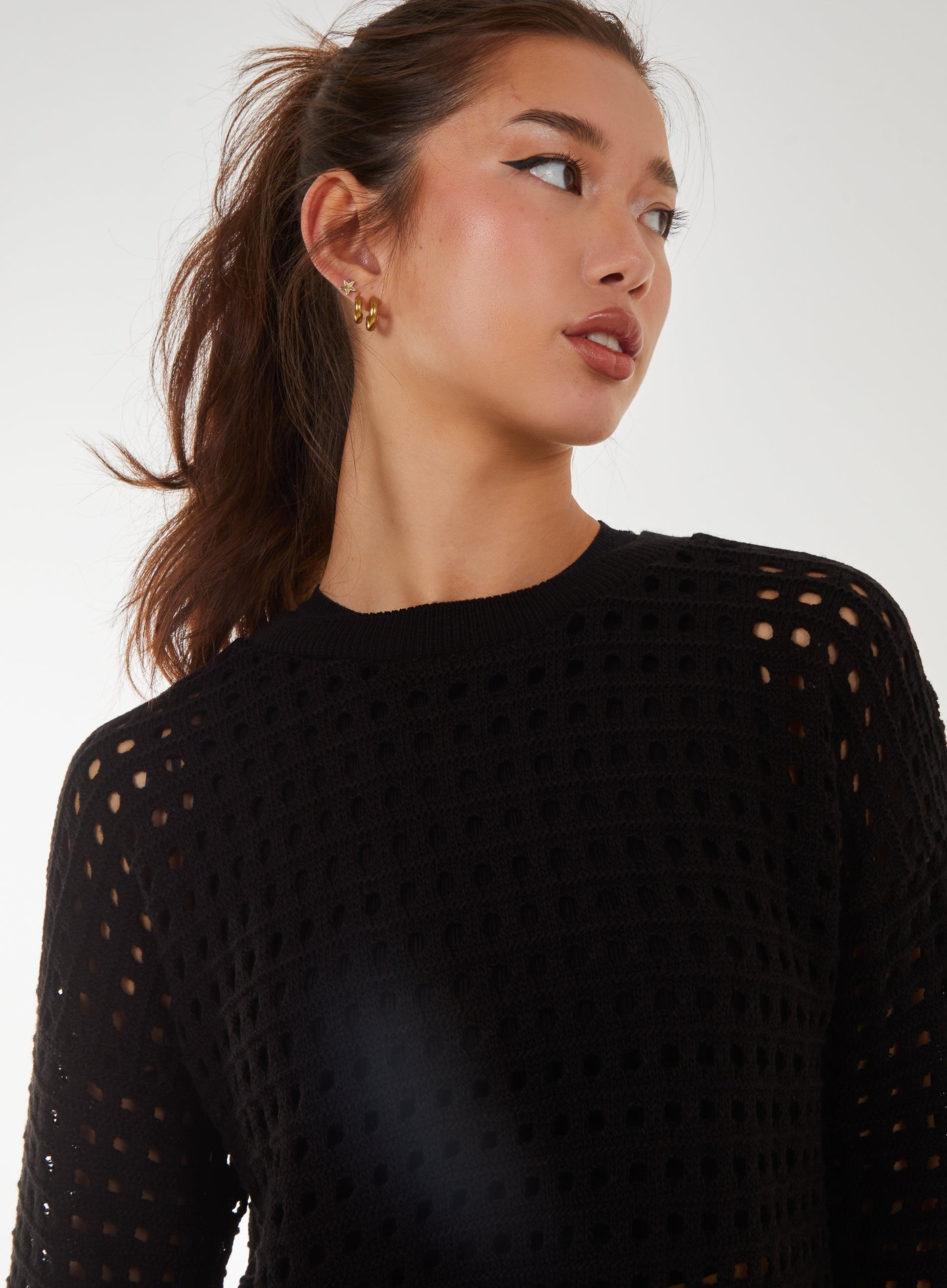Crochet Knitted Sweater view 3